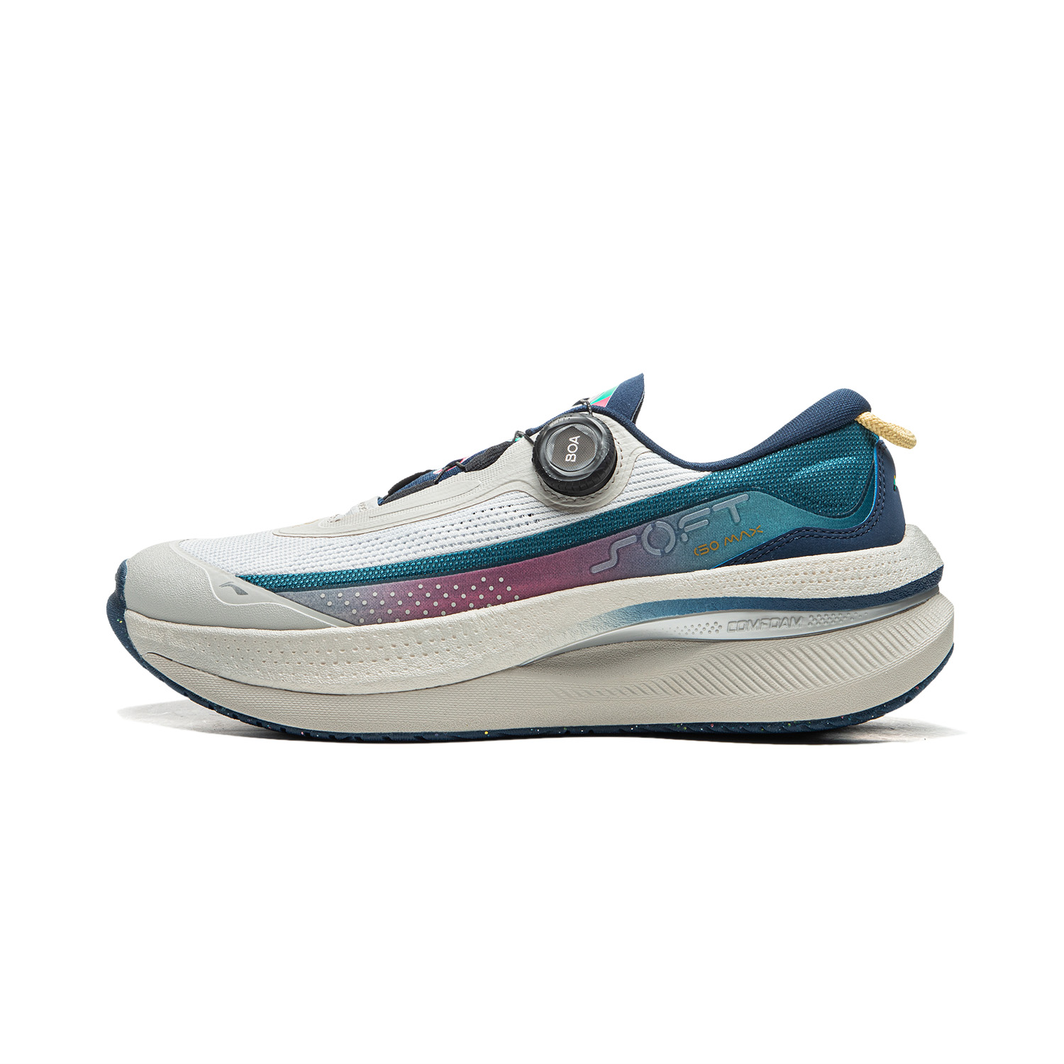 

LiNing SOFT GO MAX Амортизирующие противоскользящие износостойкие дышащие поддерживающие упругие низкие повседневные кроссовки мужские зеленый серый - зеленый серый, цвет Green Gray