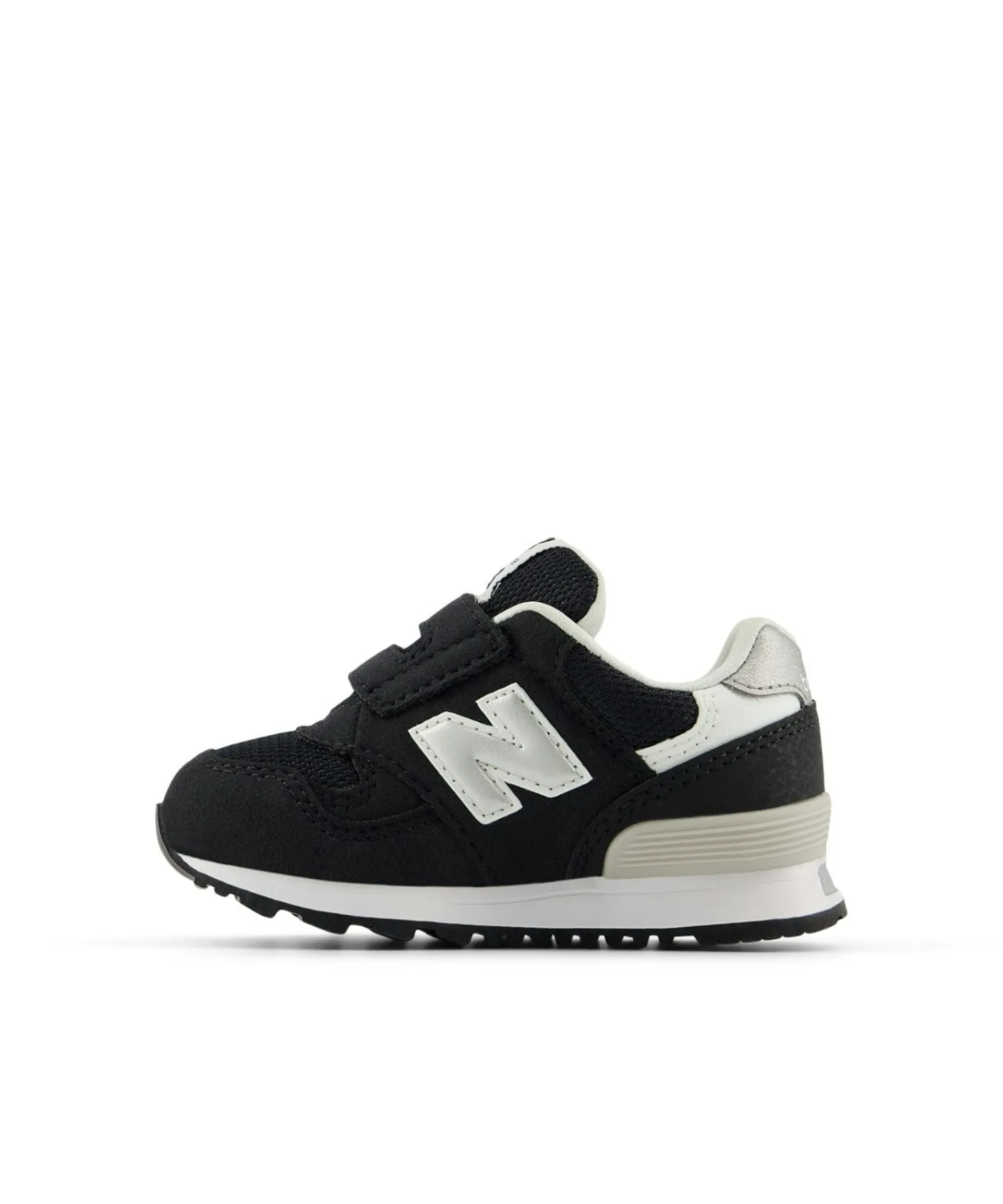 Детские кроссовки на липучках New Balance 313 Hook and Loop черные — фото 2