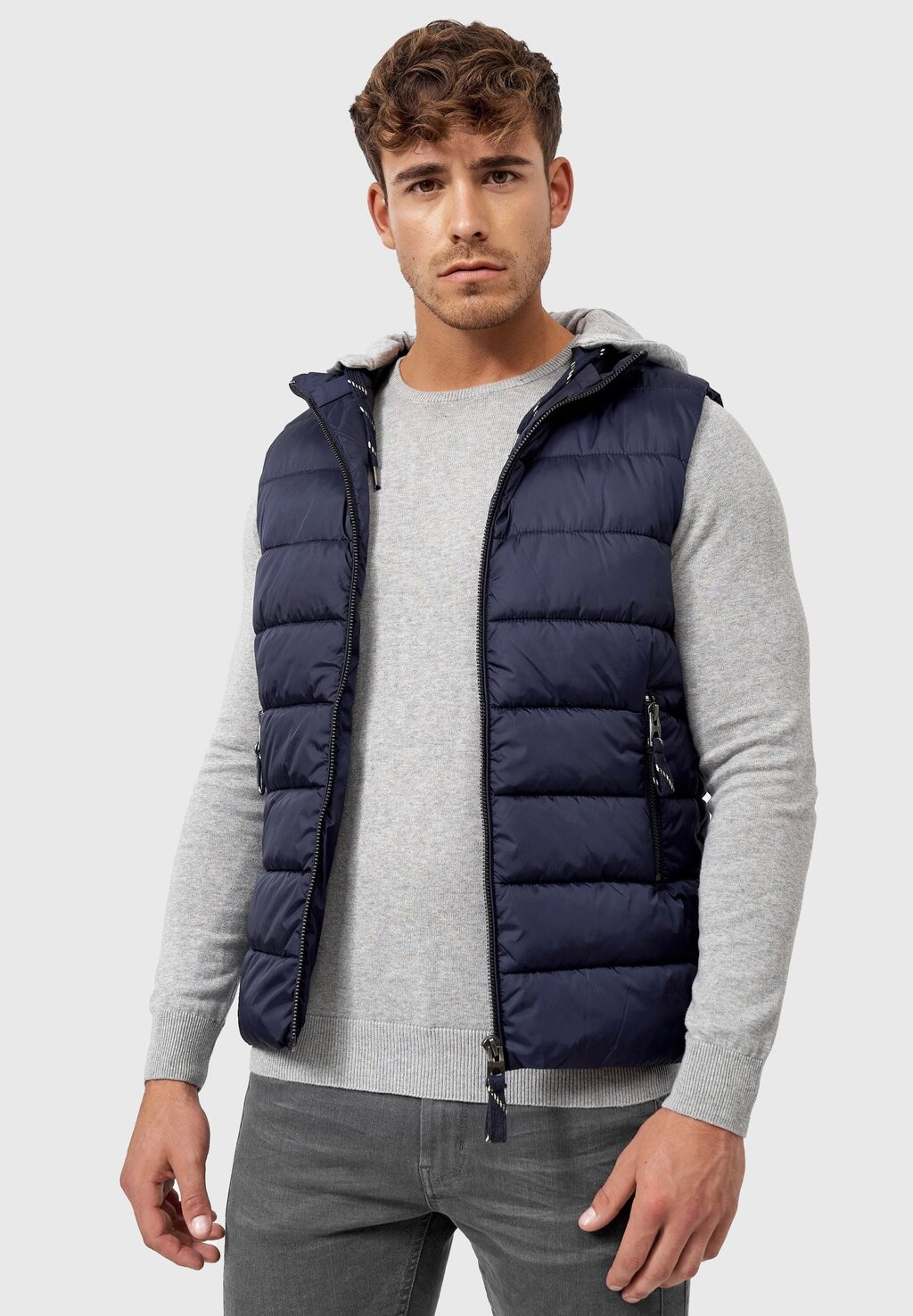 

Жилет STOCKTON INDICODE JEANS, темно-синий