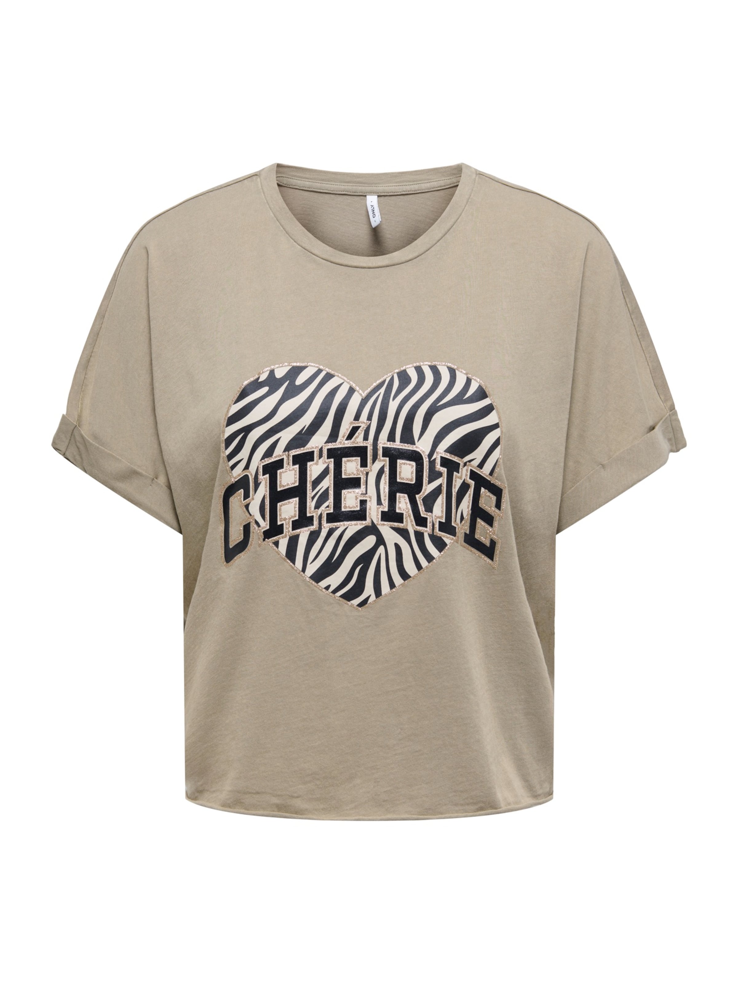 

ONLY Футболка 'ONLLUCY' в цвете хаки