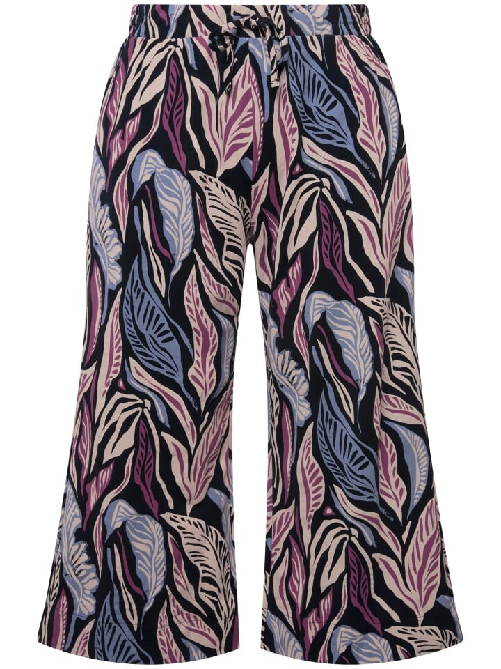 

Тканевые брюки Ulla Popken Culotte, синий