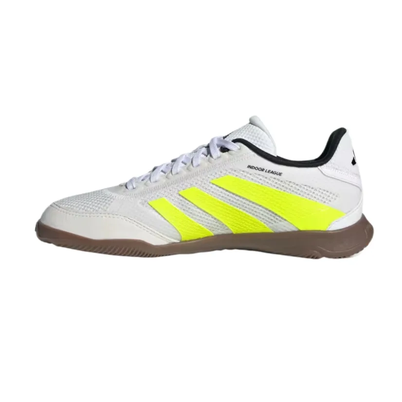 Adidas PREDATOR LEAGUE Детские бутсы Cloud White/Awakening Lemon/Core Black