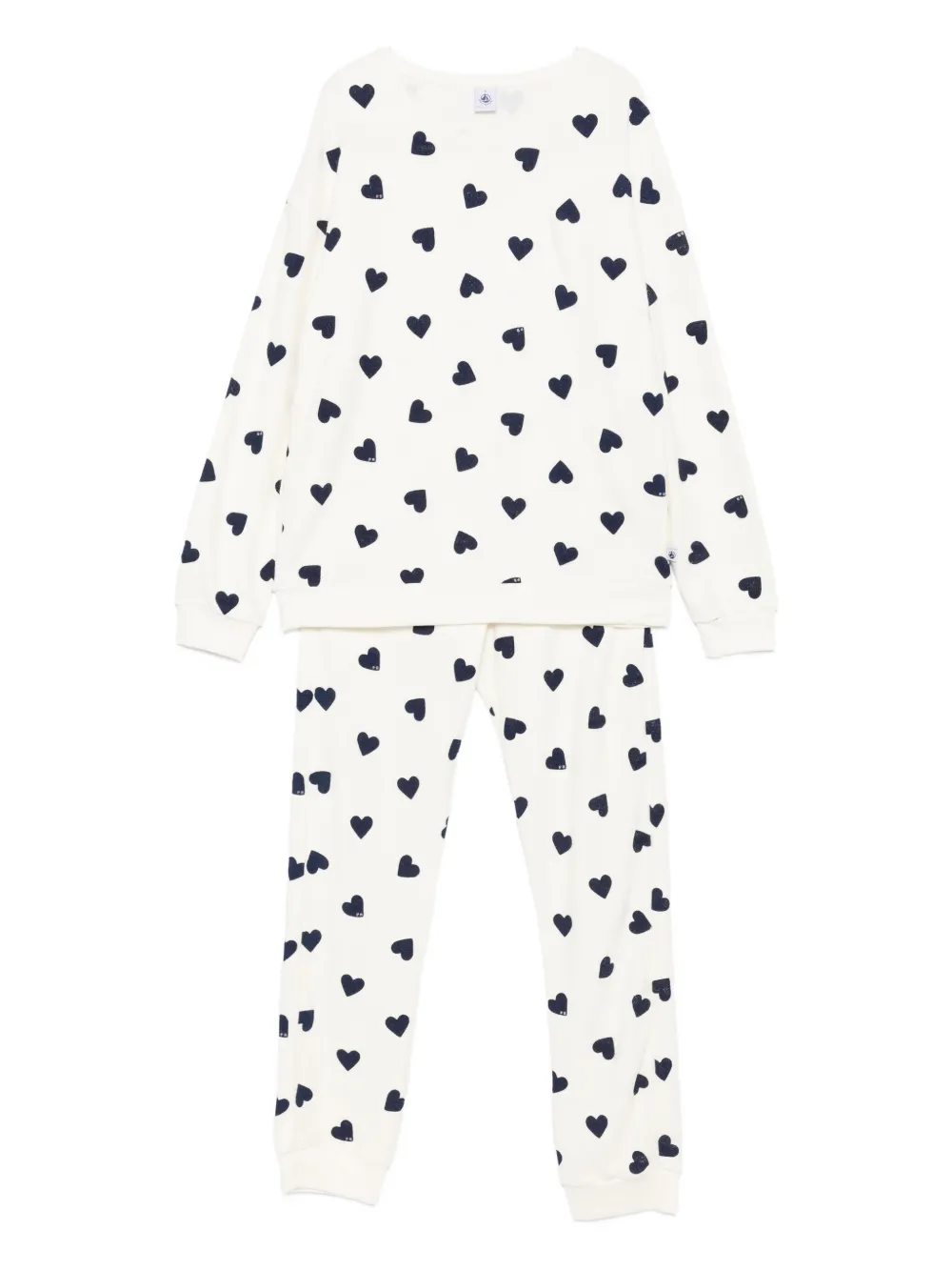 

Пижама с принтом Petit Bateau, белый