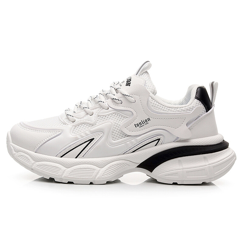 

Кроссовки Tonlion Chunky Sneakers Women's Low-top, белый/черный
