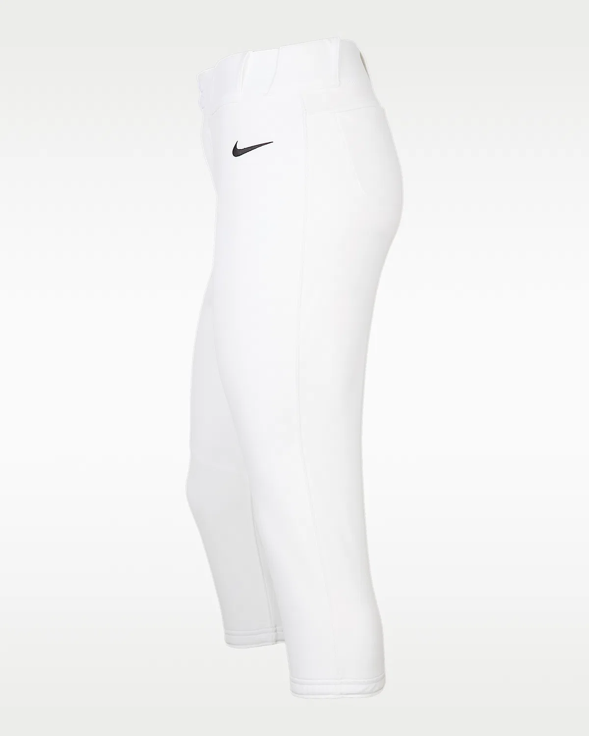 Женские софтбольные штаны Nike Vapor Select 2, White/Black — фото 3