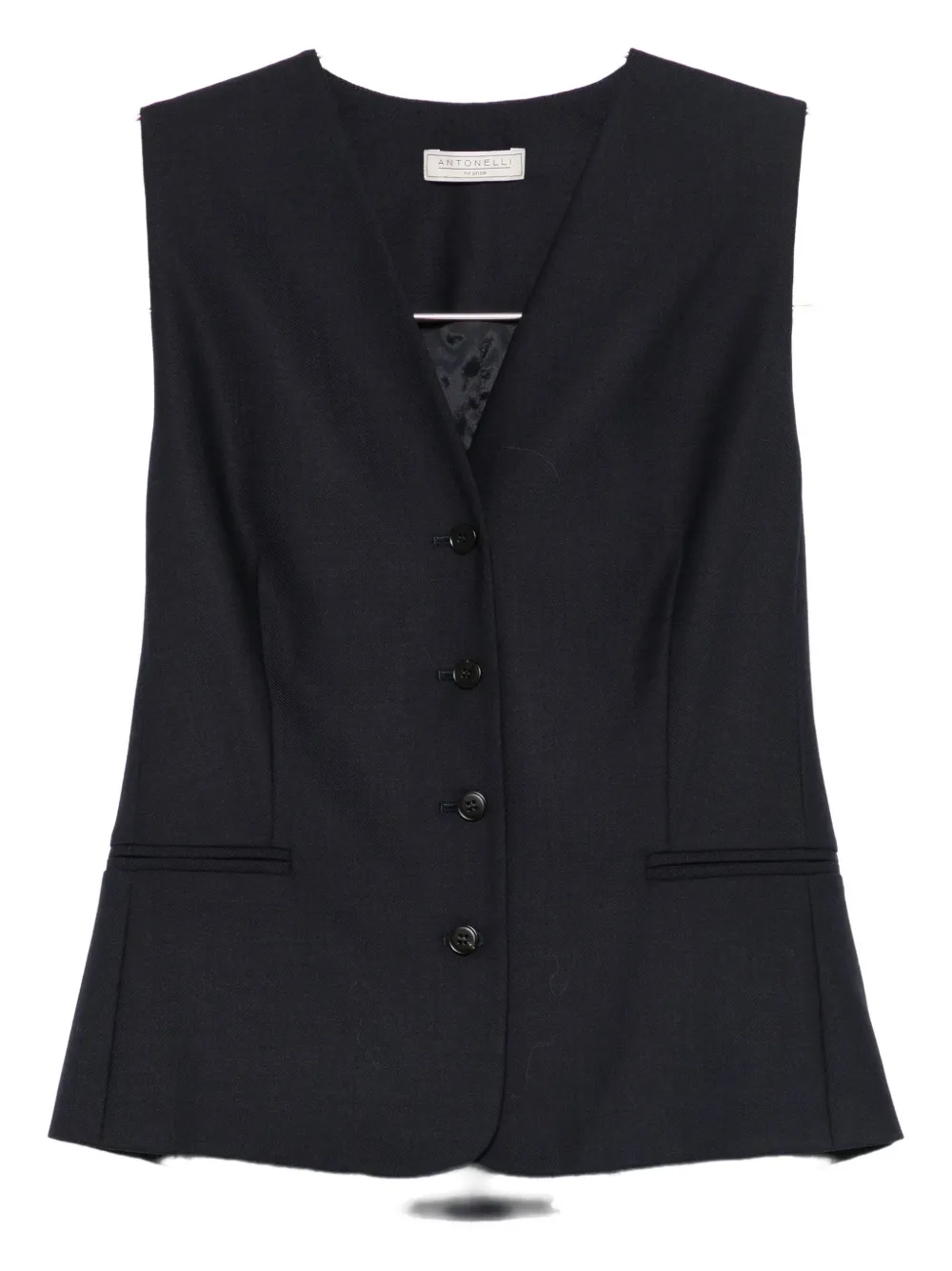 

Жилет на пуговицах Antonelli, синий