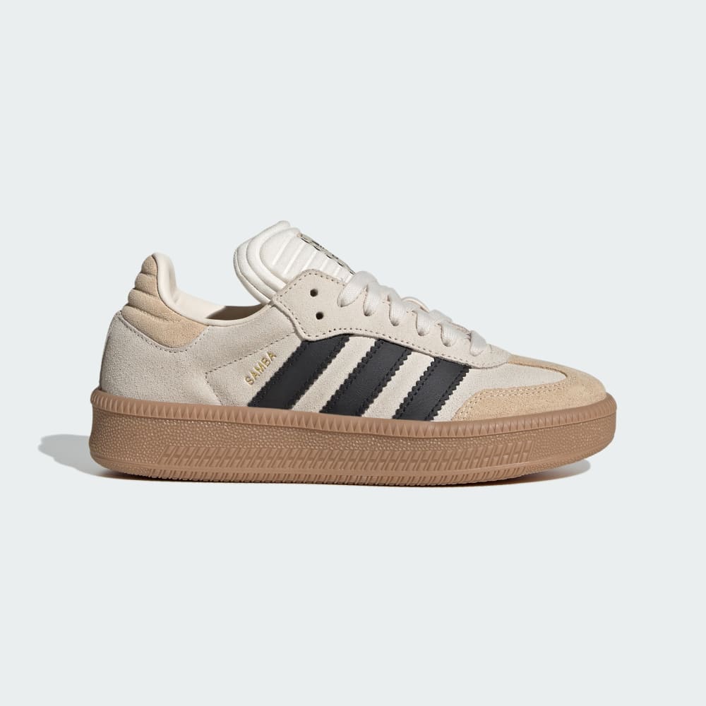 

Кроссовки Adidas Samba XLG Shoes Kids, цвет Wonder White/Core Black/Gum