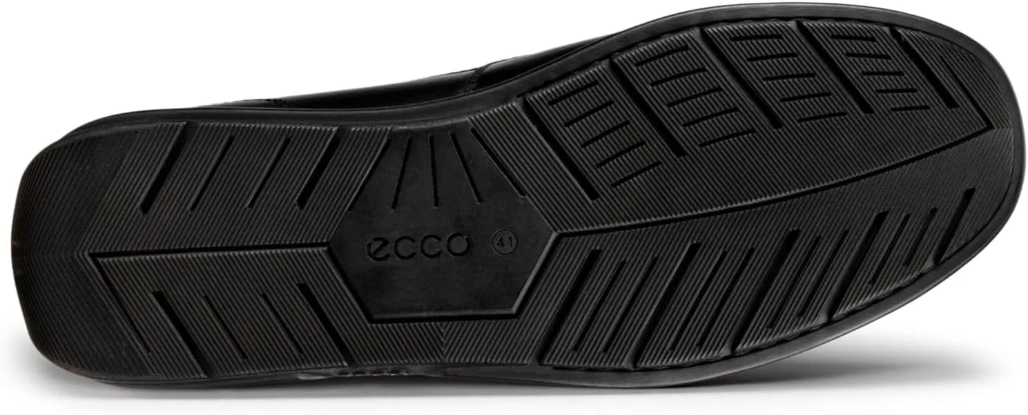 Мужские классические слипоны ECCO Moc 2.0 для водителей, Blacks. — фото 3