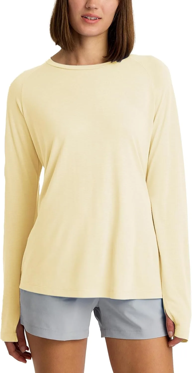 

Free Fly Women's Lightweight Long Sleeve II — ультрамягкая рубашка из бамбукового вискозы с защитой UPF 20+