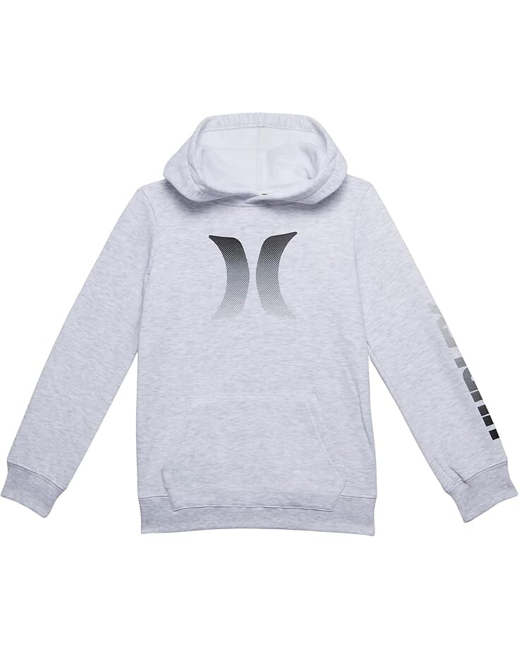 

Худи Hurley Kids Graphic Pullover Hoodie, цвет Birch Heather