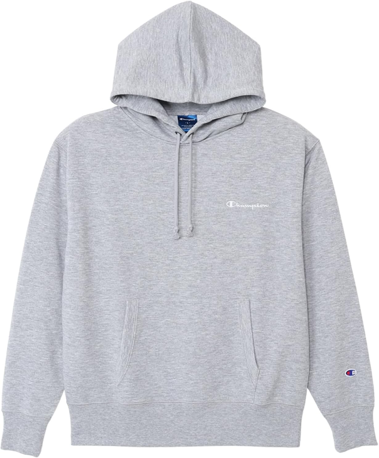 

Мужская толстовка с капюшоном Champion C3-YS151 2023FW, повседневная одежда, серый