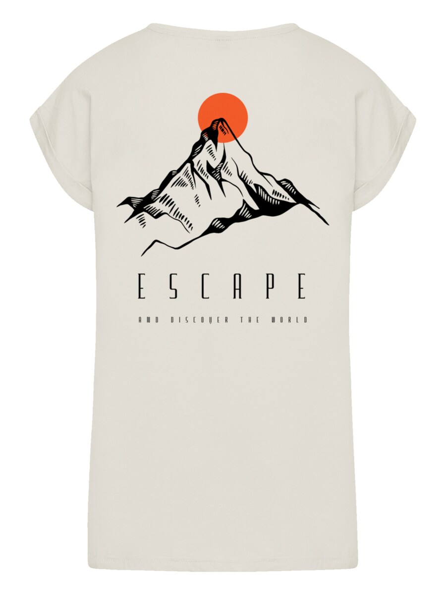 

Футболка F4NT4STIC Escape Discover the World Mountain, Off white