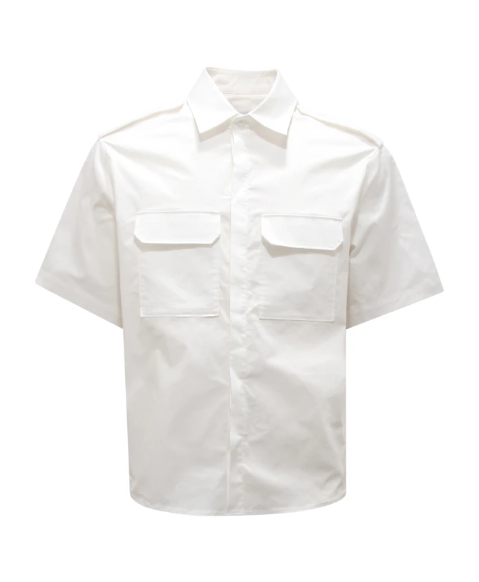 

Рубашка с коротким рукавом для сотрудников военной полиции Neil Barrett, белый