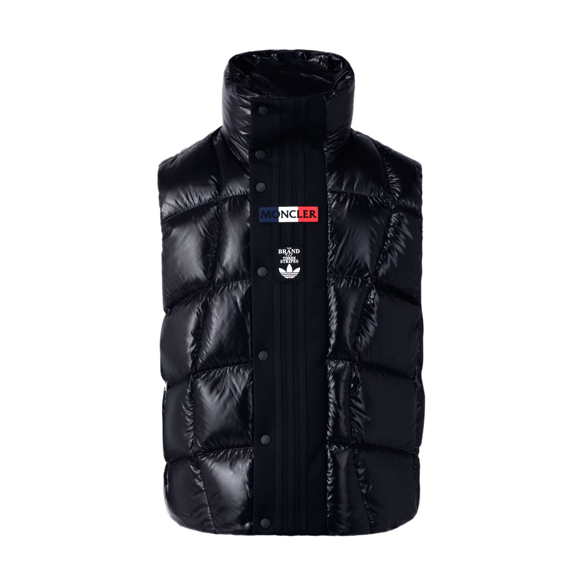 

Adidas Originals Пуховик Moncler унисекс черный, Black