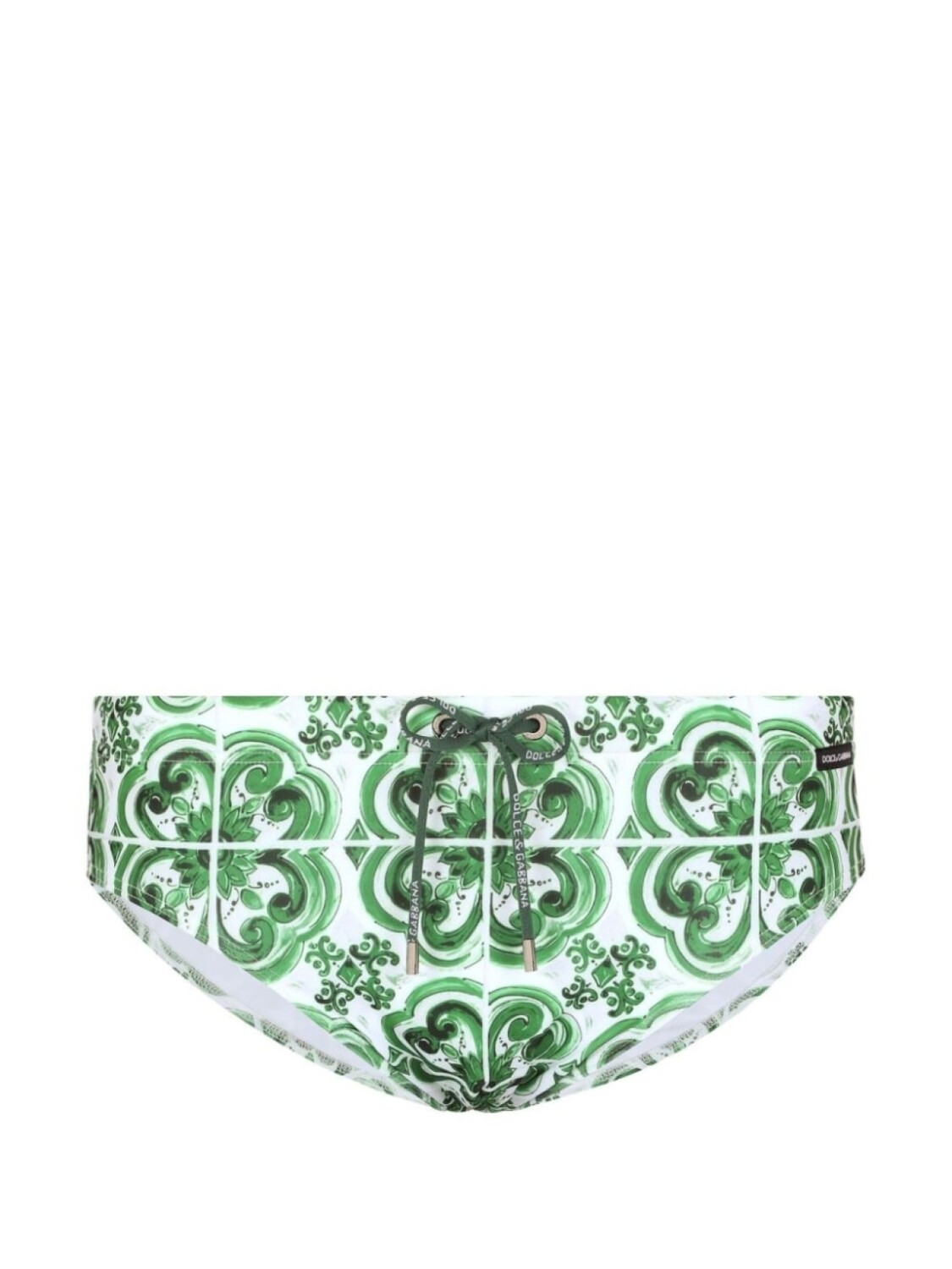 

Dolce & Gabbana плавки с принтом Majolica, зеленый