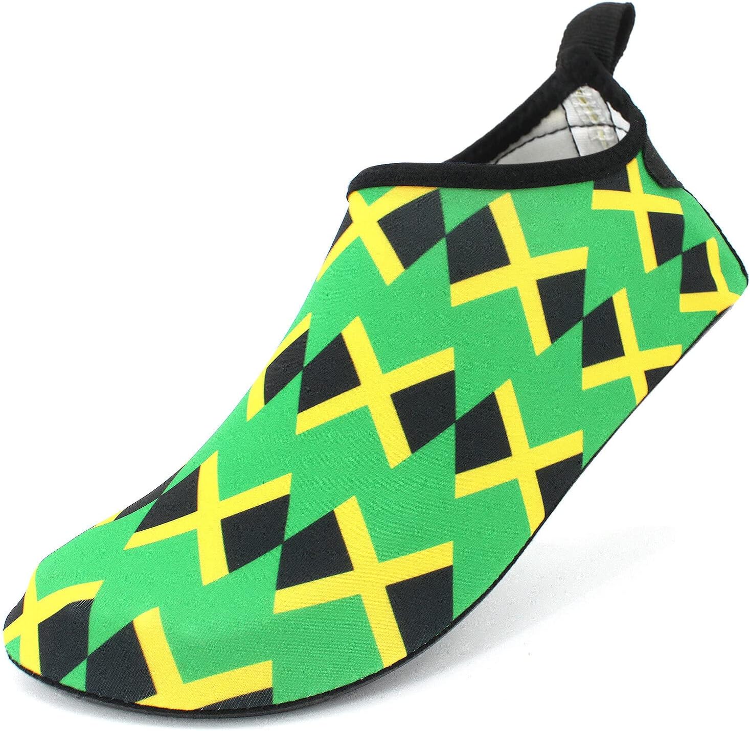 

Водостойкие туфли для женщин и мужчин, быстросохнущие, для плавания, пляжа, серфинга, йоги, упражнений, с флагом Ямайки, Карибского бассейна, регги, раста Voaryisa, Jamaican-3