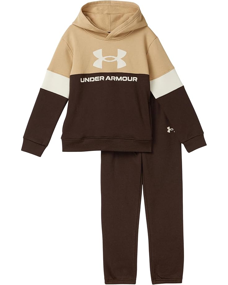 

Мужской детский комплект с капюшоном Under Armour Rival Po (Little Kid/Big Kid) Under Armour Kids, Field Khaki