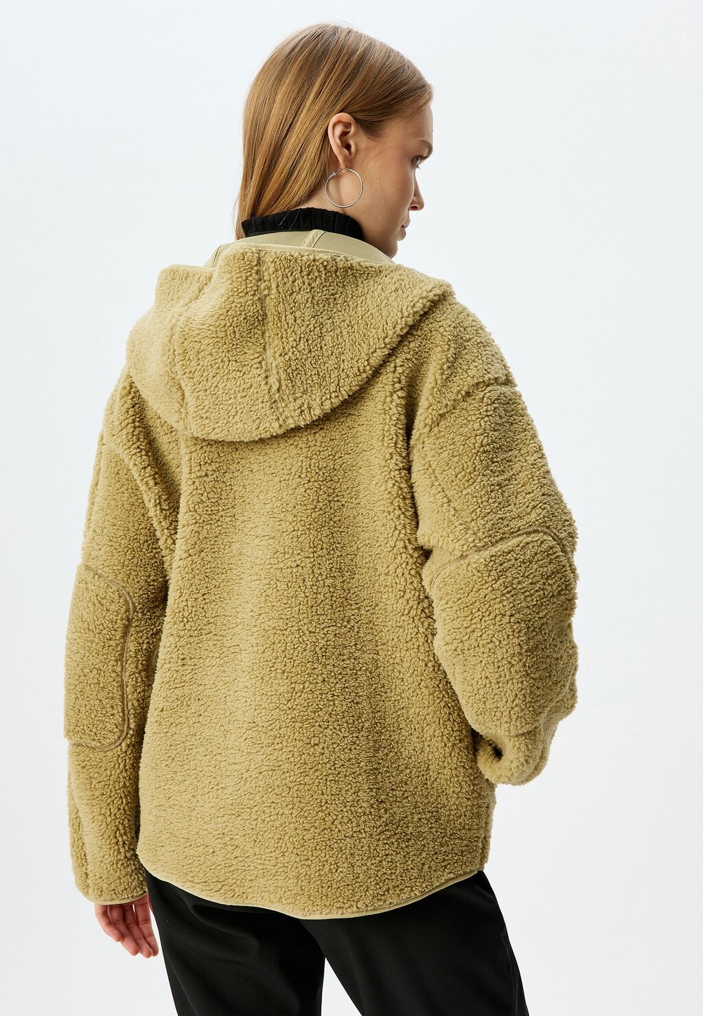 

Флисовая куртка PLUSH Koton, зеленый