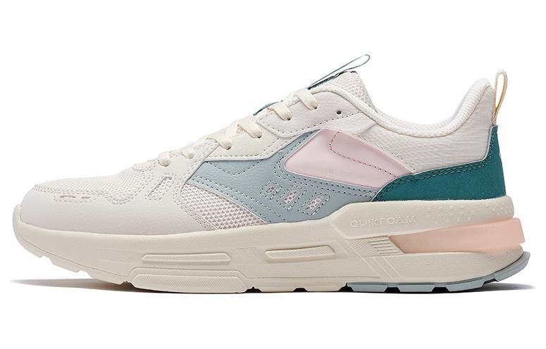 

Женские кроссовки Lifestyle Low-Top бежевого/голубого цвета 361°