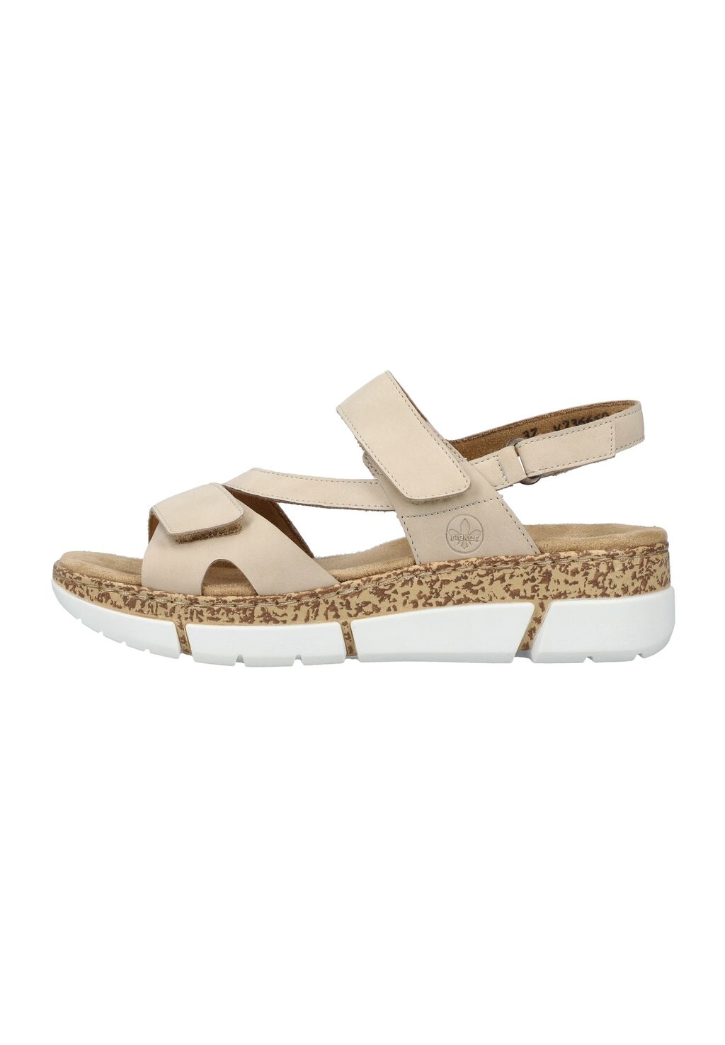 

Босоножки на танкетке Rieker, цвет beige
