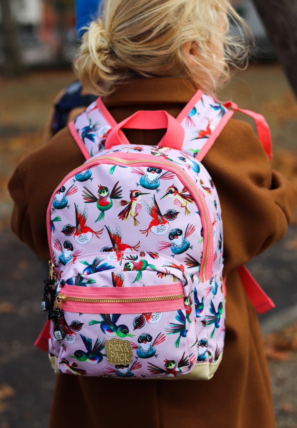 

Рюкзак BIRDS pick & PACK, цвет rosa