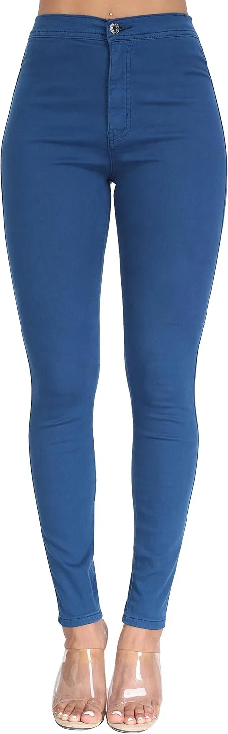 

WAYRUNZ Женские джинсы-леггинсы с высокой талией