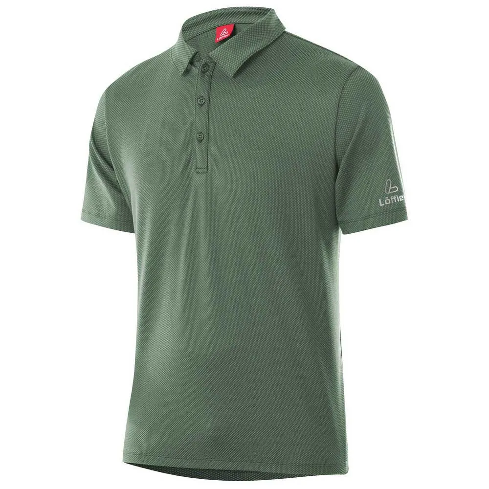 

Поло с коротким рукавом Loeffler Tencel CF, зеленый