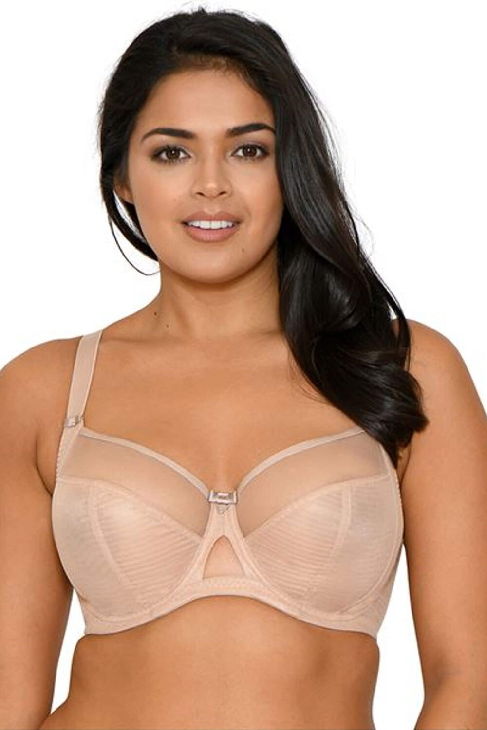 

Бюстгальтер-Балкон с боковой поддержкой Victory Curvy Kate, бежевый