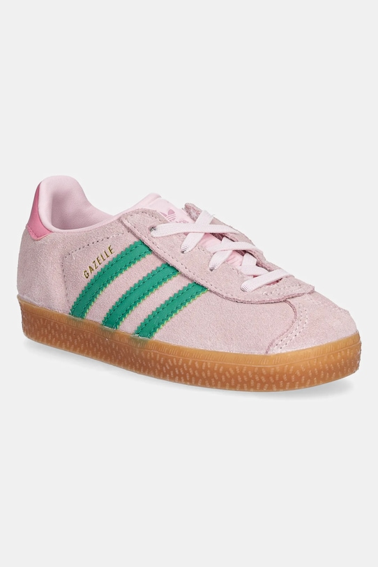 

Замшевые кроссовки Gazelle Adidas Originals, розовый