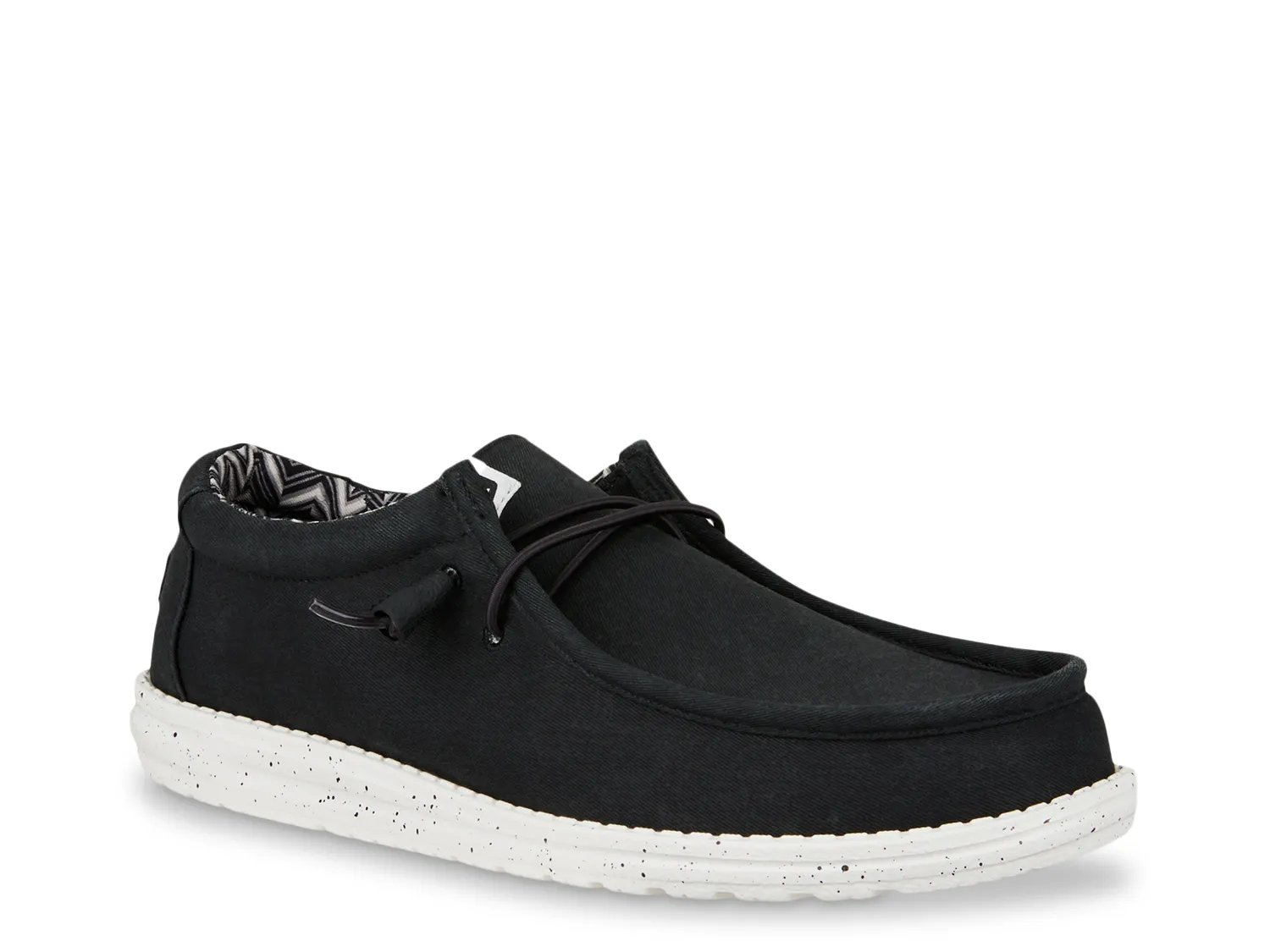 

Слипоны HEYDUDE Wally Stretch Slip-On - Men's, черный/белый