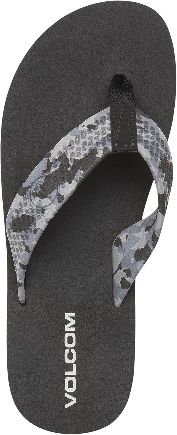 Сандалии с ремешком, прочные, Volcom, Dark Camo — фото 2