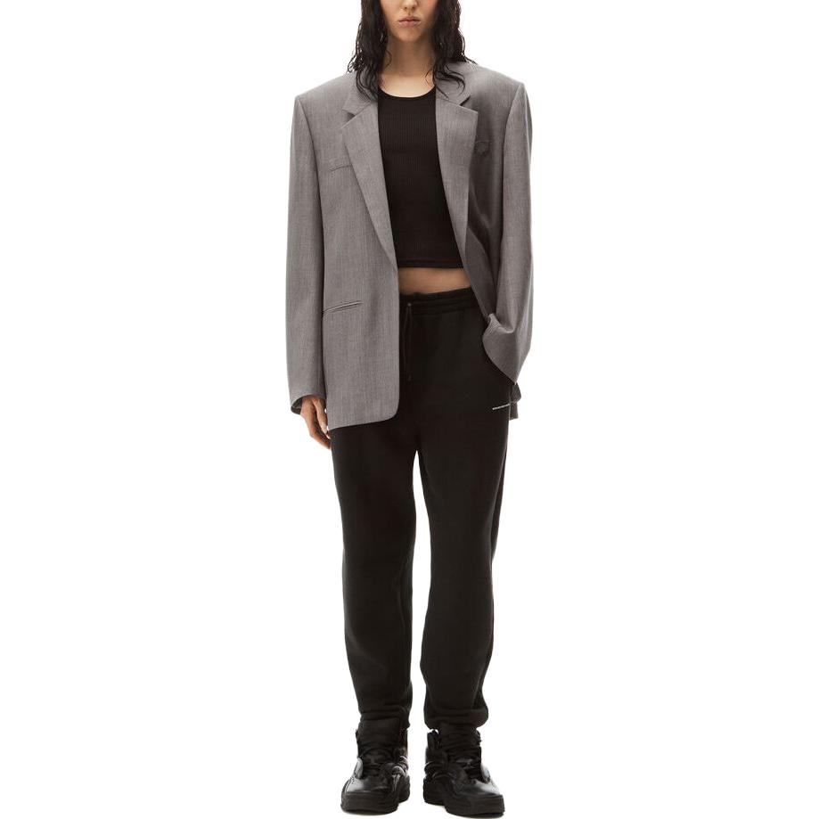 Вязаные спортивные штаны унисекс Alexander Wang, черный — фото 4