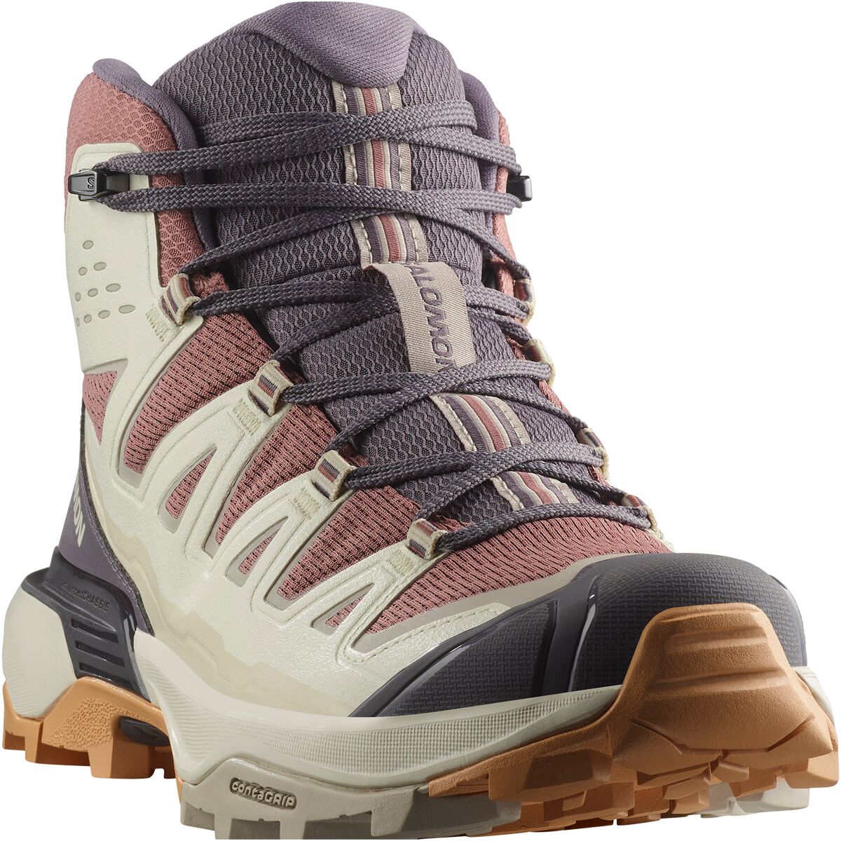 Туристические ботинки женские Salomon X Ultra 360 Edge с мембраной GORE-TEX, мультиколор — фото 2