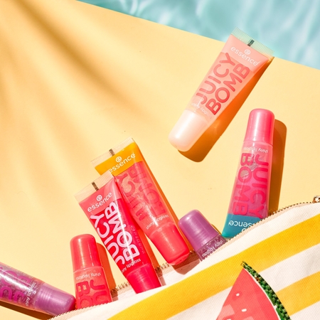 Блеск для губ essence Juicy Bomb, 107 Glowy Gummy/colour changing 10 ml — фото 2