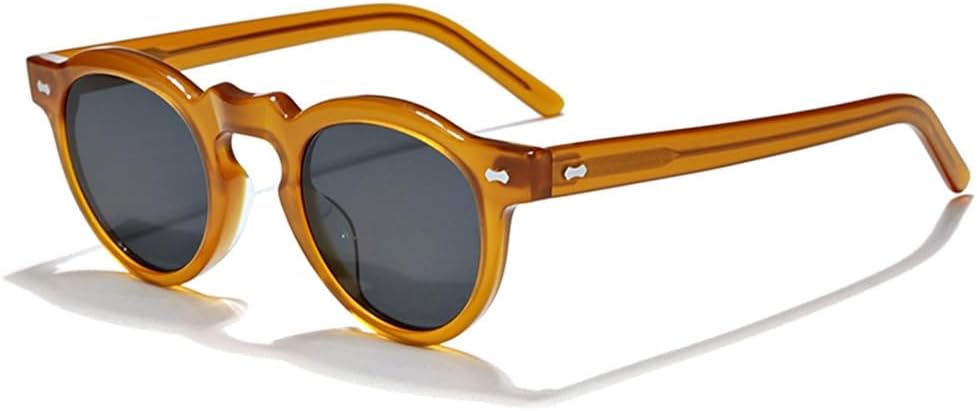 

Винтажные солнцезащитные очки для мужчин, классические, из ацетата, ретро, ​​для активного отдыха, с защитой от УФ-излучения UV400, женские солнцезащитные очки SZVVBKK, C7