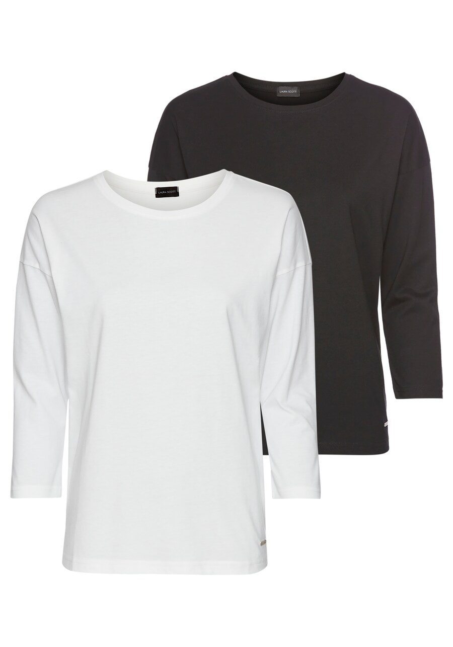 

Топ LAURA SCOTT, Black/White