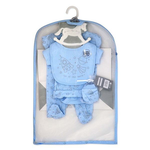 Подарочный набор для новорожденного мальчика, 5 предметов Rock A Bye Baby Boutique — фото 2