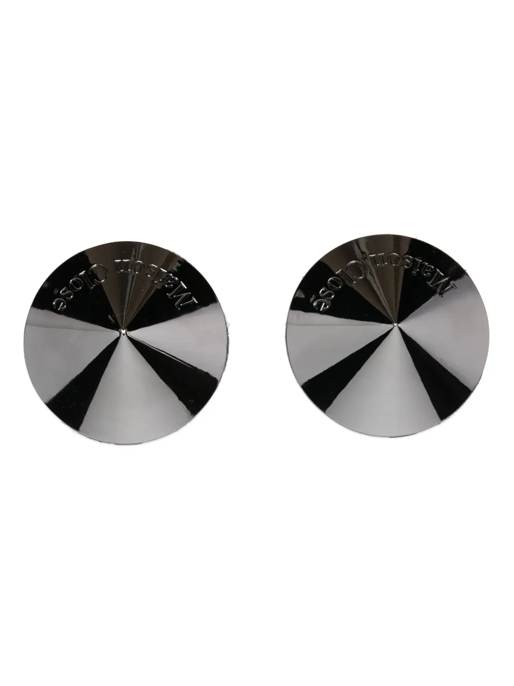 

Металлические накладки на соски с гравировкой Maison Close, серебристый