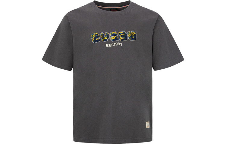 

Футболка мужская темно-серая Evisu, темно-серый