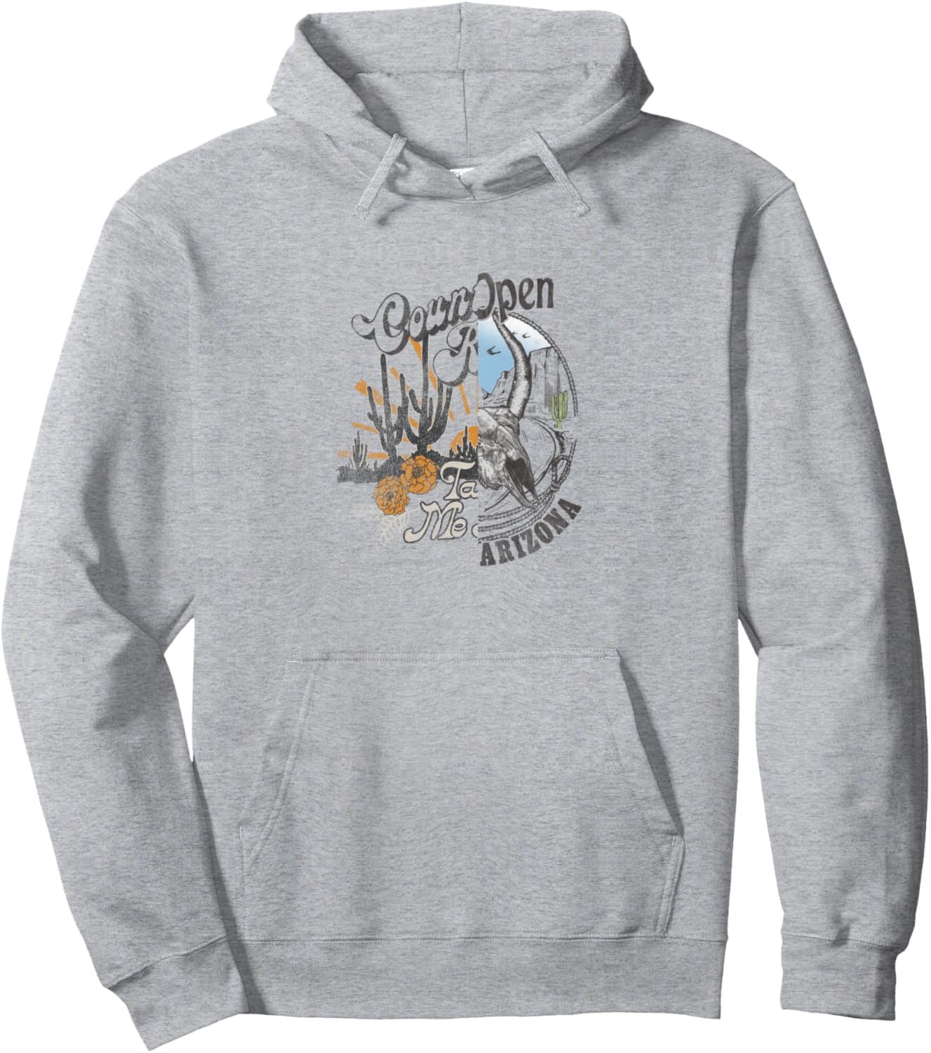 

Худи Split Country Mixed Arizona Design, серое Trendy Apparel