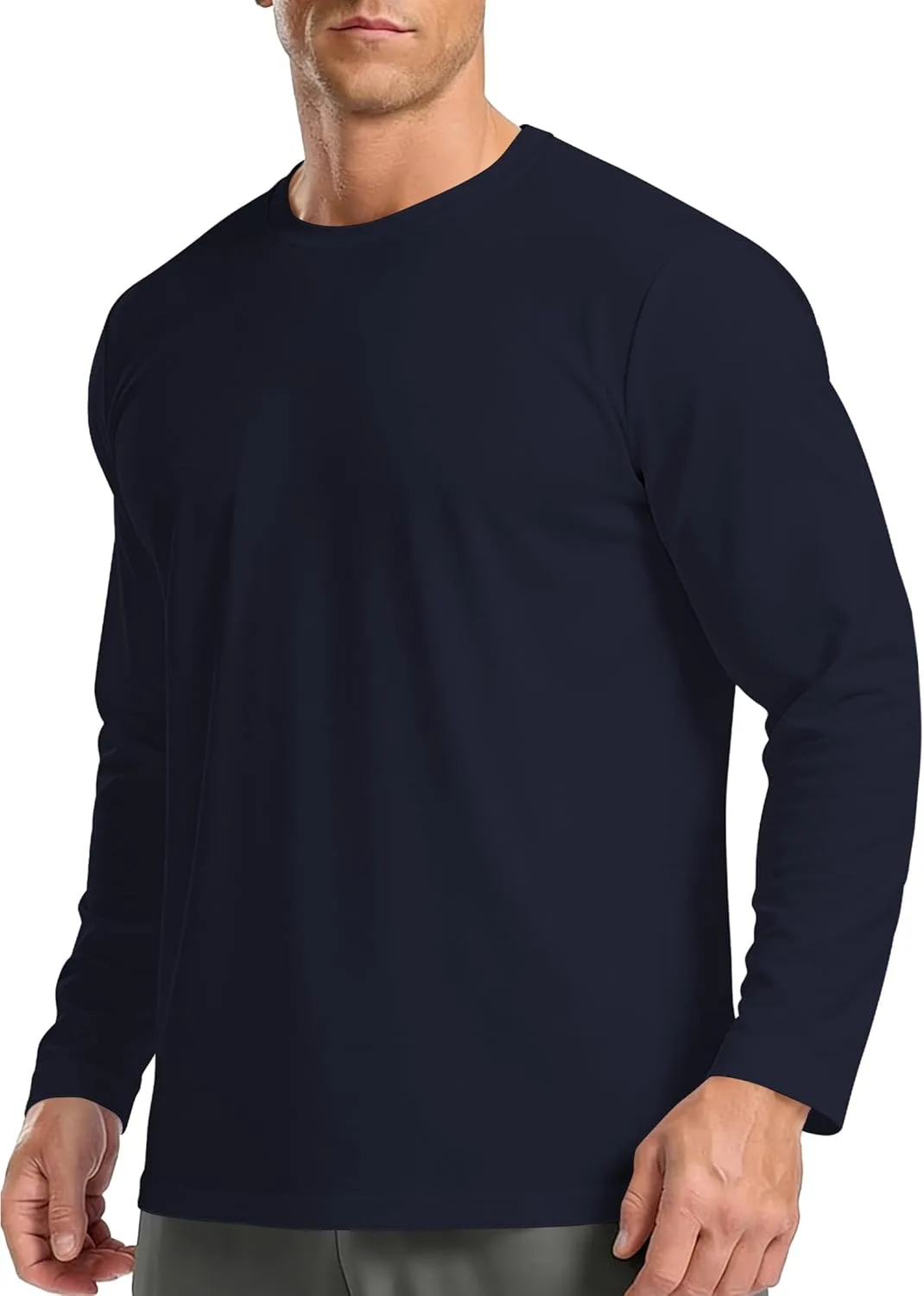 

Мужская футболка с длинным рукавом Moisture Wicking UPF 50+ Quick Dry для рыбалки и походов TOIUUI