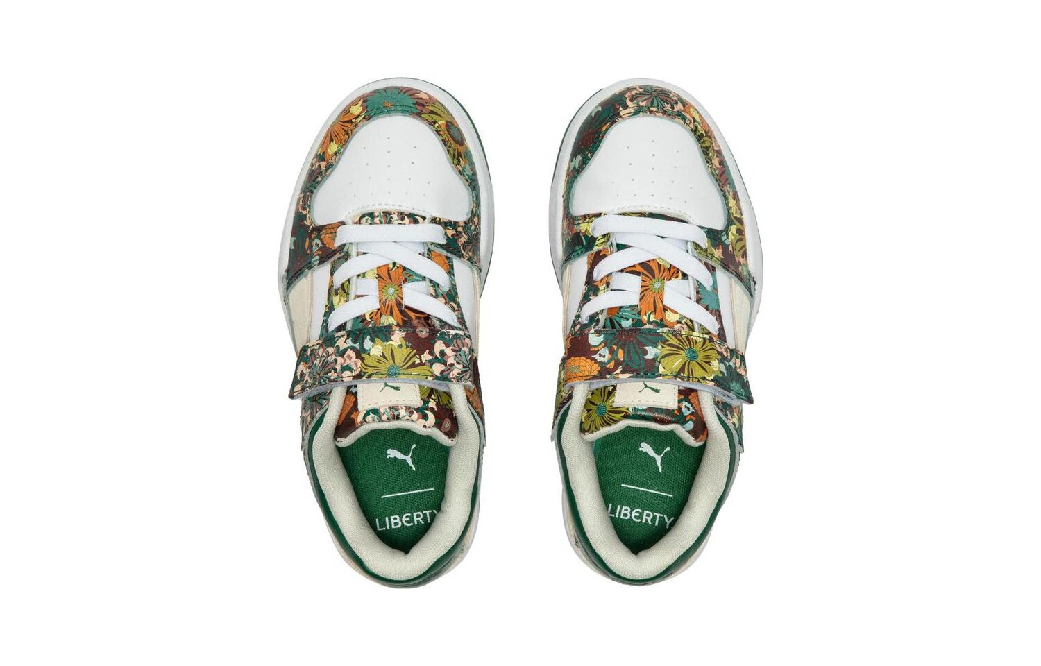 Детские кроссовки для скейтбординга Puma Slipstream PS, green — фото 4