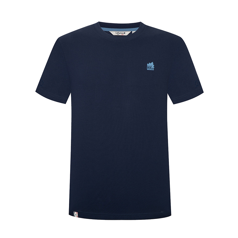 

Мужские футболки с круглым вырезом, умеренно прямой крой Lafuma, темно-синий