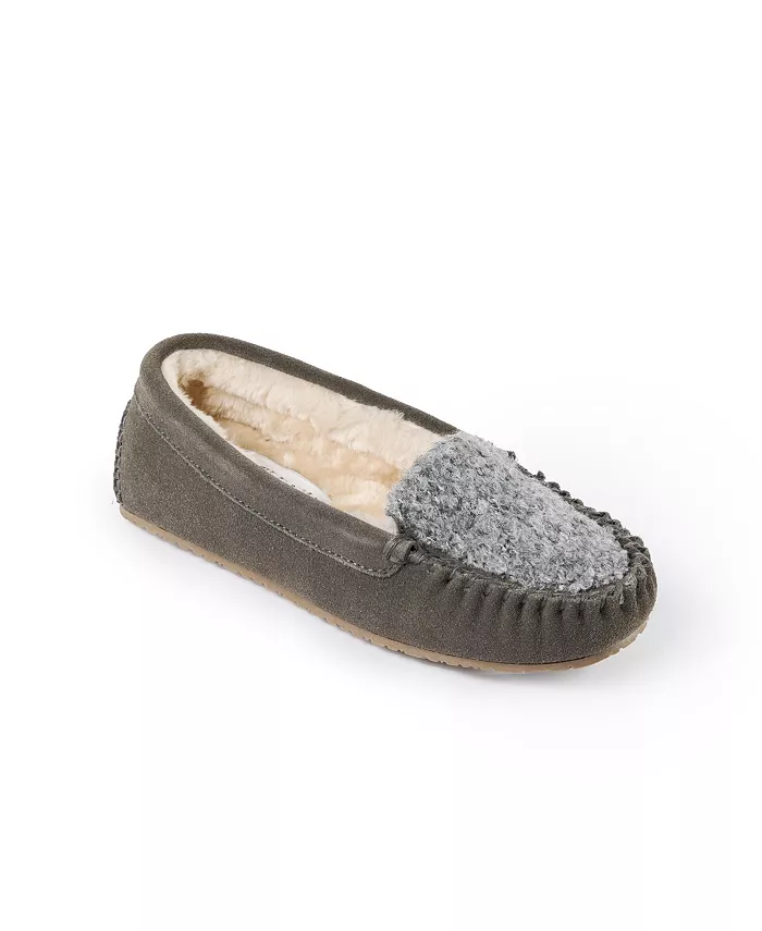 Женские тапочки Cosi Slip On из замши Minnetonka, серый
