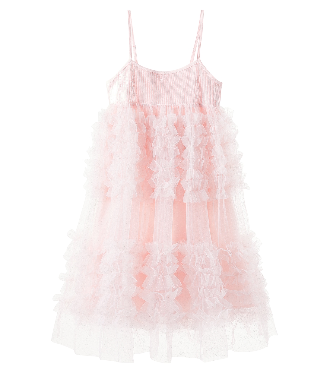 

Платье из тюля с оборками Diamond Dust Tutu Du Monde, Crystal Pink