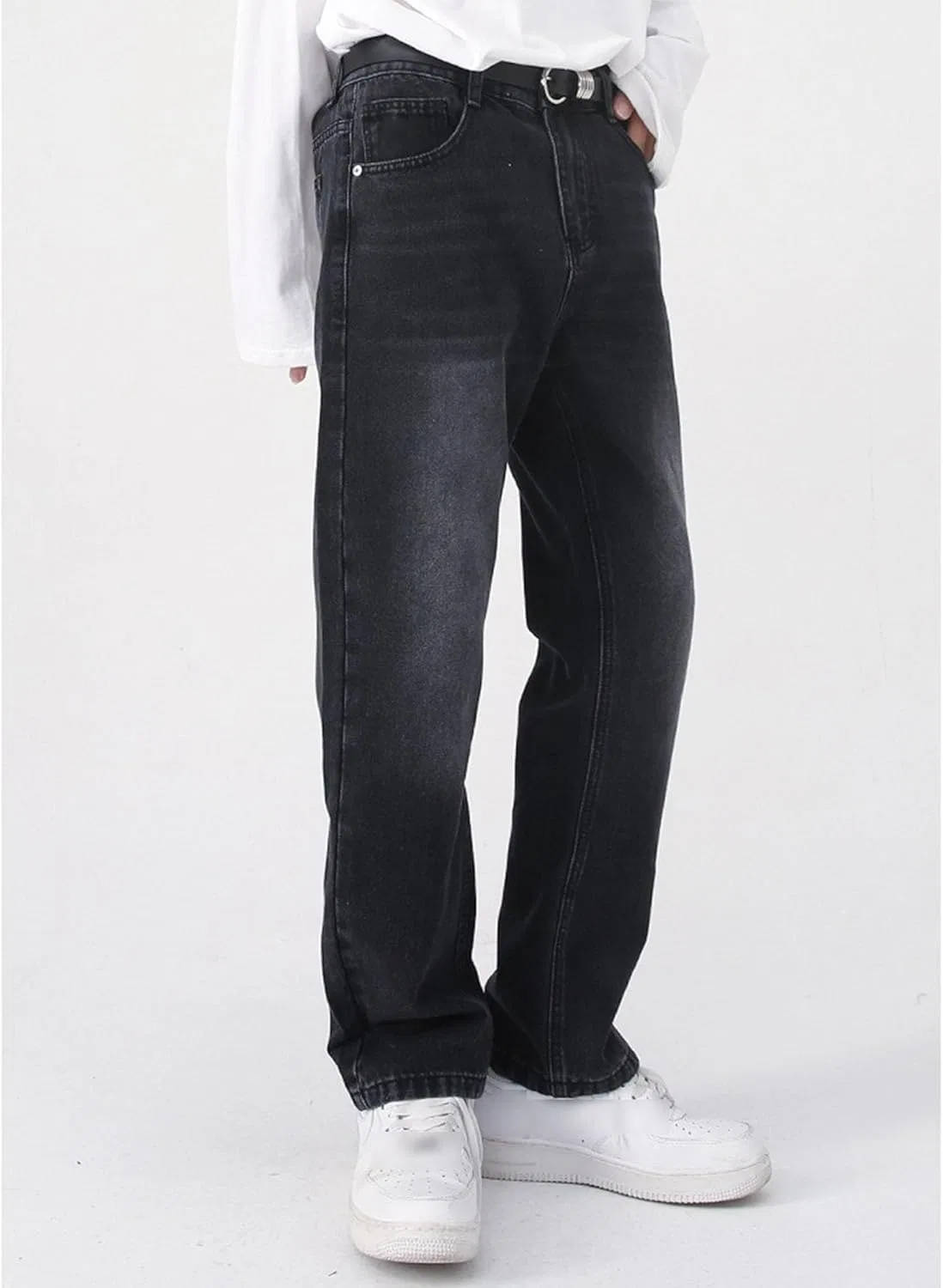 Джинсы карго, Athletic Fit, Grey — фото 3