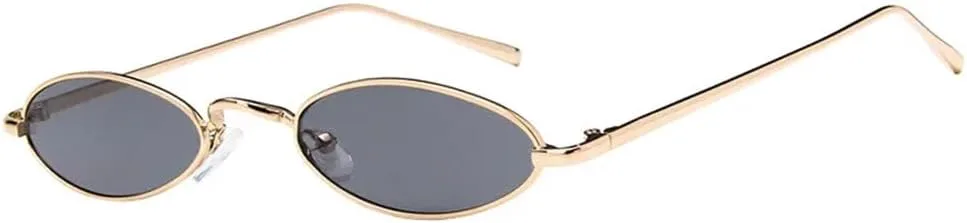 

MUTYNE Модные винтажные маленькие овальные солнцезащитные очки для женщин и мужчин, роскошные солнцезащитные очки в стиле стимпанк, популярный оттенок UV400, C01