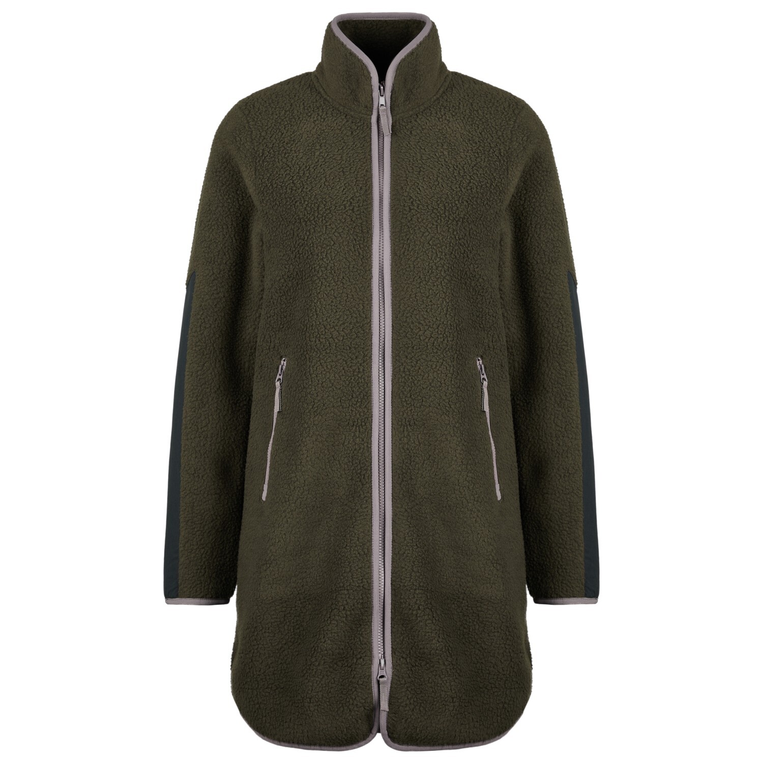 

Флисовая жилетка Stoic Women's NorrvikSt Pile Fleece Long, цвет Deep Brown/Black