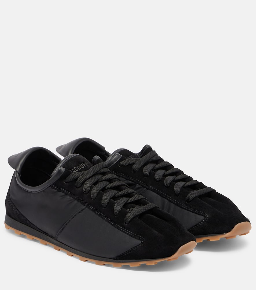Кроссовки для тенниса с отделкой из замши Jacquemus, Black