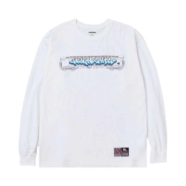 

Лонгслив Neighborhood x Subware Long-Sleeve Tee-2 'White', белый